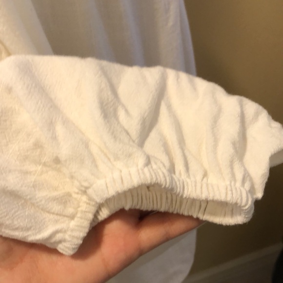 Vici High neck crochet lace wide elastic sleeve victorian blouse - Picture 4 of 12